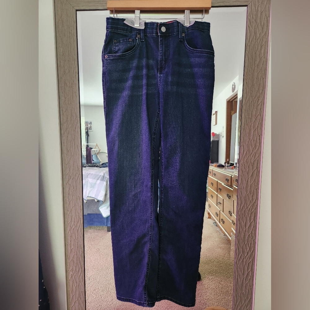 514 Levi Jeans, Teen Boys, Size 18 Dark Blue.